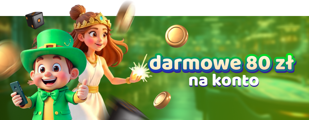 Darmowe 80 zł bez depozytu